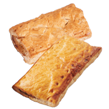 Saucijzenbroodje of vegan saucijzenbroodje